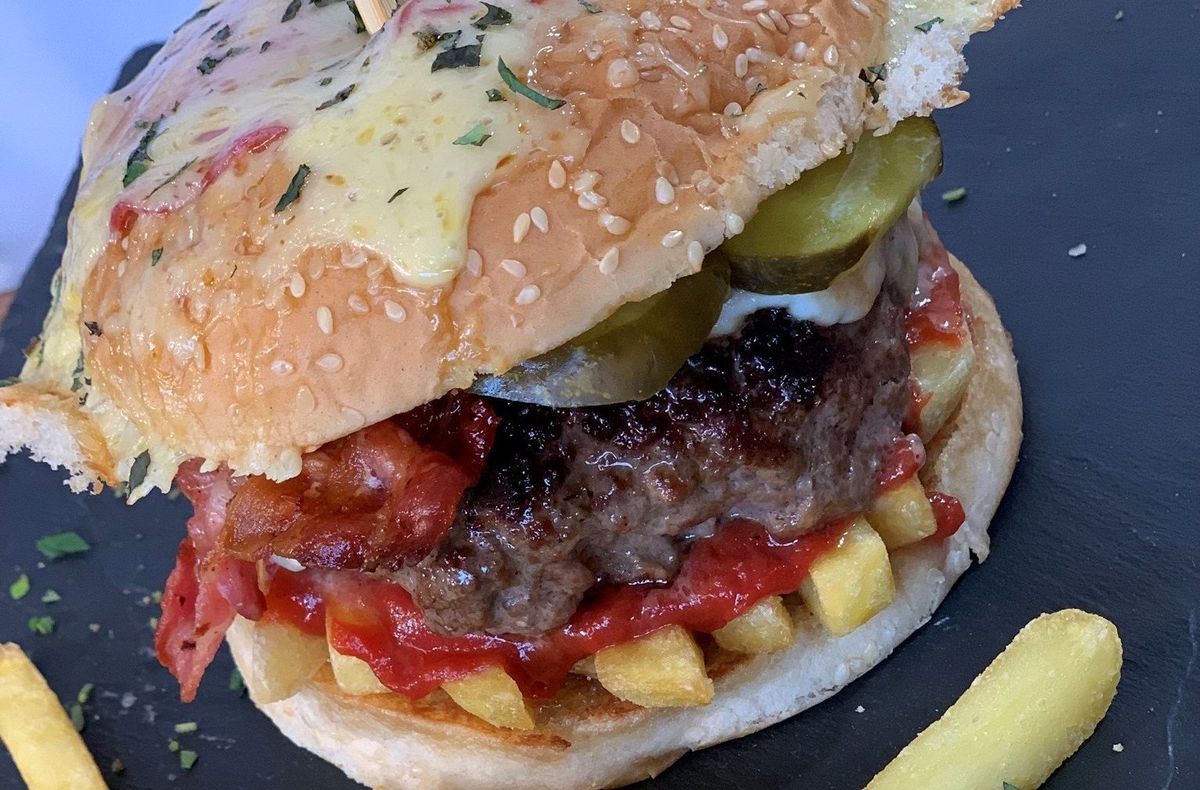 Pizza-Pommes-Burger