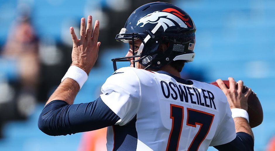 
                <strong>Denver Broncos: Brock Osweiler</strong><br>
                Sechstes NFL-Jahr21 Spiele als Starter5.101 Career-Passing-Yards26 Touchdowns, 22 Interceptions
              