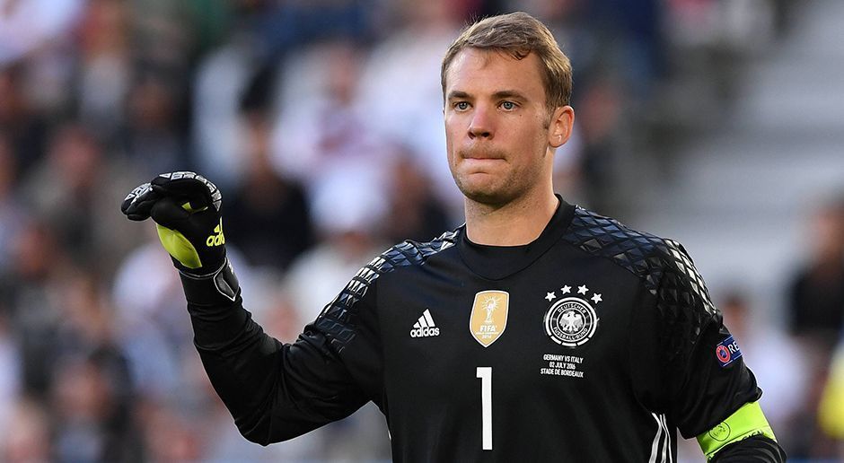 
                <strong>Manuel Neuer</strong><br>
                Manuel Neuer: Musste einige Mal für Ordnung nach zwischenzeitlichem Chaos in seinem Strafraum sorgen, aber wirklich gefordert war er (aus dem Spiel heraus) auch im Viertelfinale nicht. Beim Elfmeter machtlos. Im Elfmeterschießen dann überragend ran-Note: 1
              