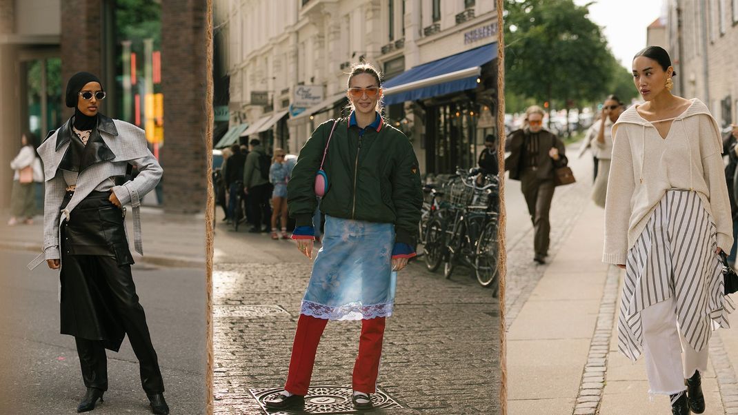Bei der Fashion Week in Kopenhagen wurde gelayered was das Zeug hält.