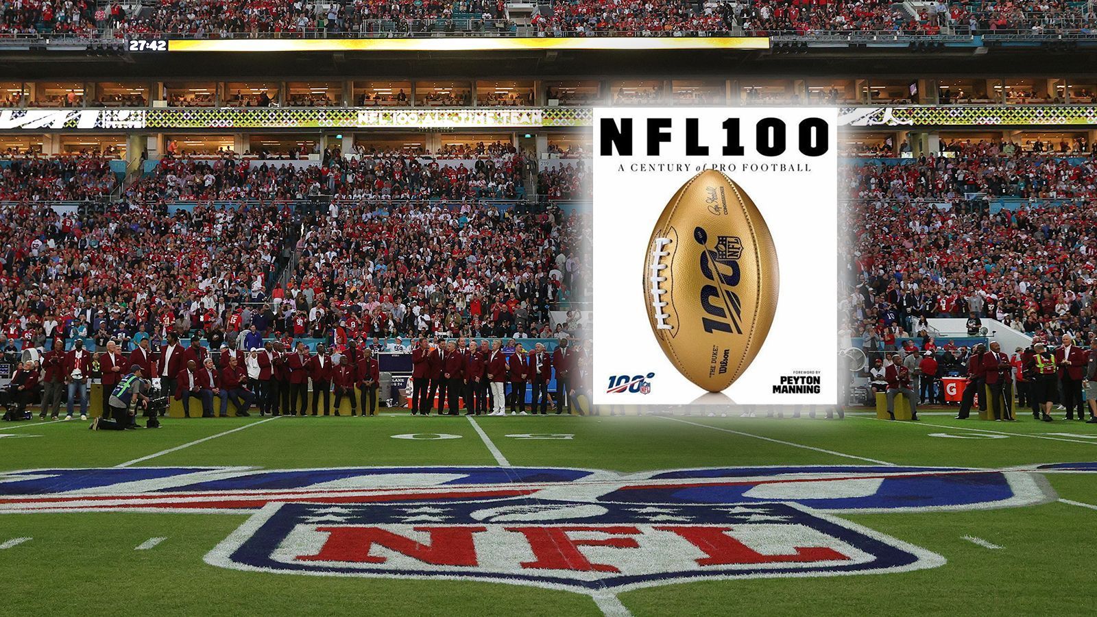 
                <strong>Buch: NFL: 100 Years: A Centery of Pro Football</strong><br>
                Autoren: Rob FlederInhalt: Die besten Personalien, Bilder und Impressionen in 100 Jahren NFL.
              