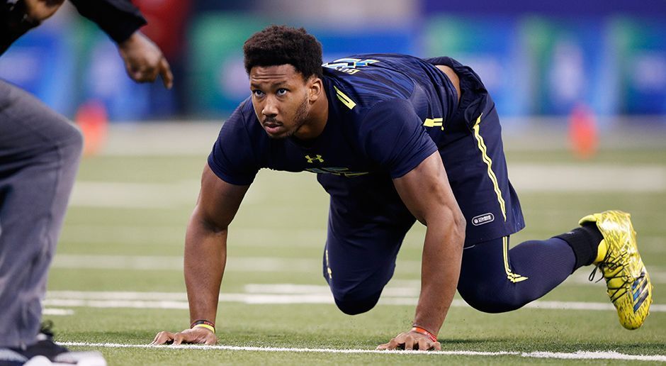 
                <strong>Myles Garrett - Defensive End (Cleveland Browns)</strong><br>
                Keine Frage, Myles Garrett ist der beste Spieler im gesamten Draft und wird bei den Cleveland Browns sofort zum Einsatz kommen. Der Defensive End wird sich in der 4-3-Defense der Browns mehr als wohl fühlen und gilt bereits jetzt als potenzieller Rookie-of-the-Year-Kandidat.
              