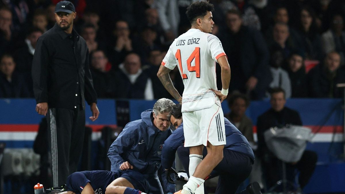 Hakimi fällt nach dem Foul von Díaz lange aus