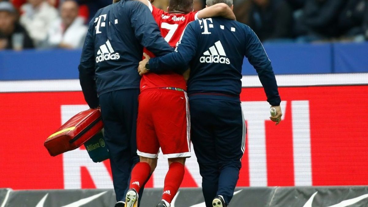Für Ribery ist die Hinrunde wohl gelaufen