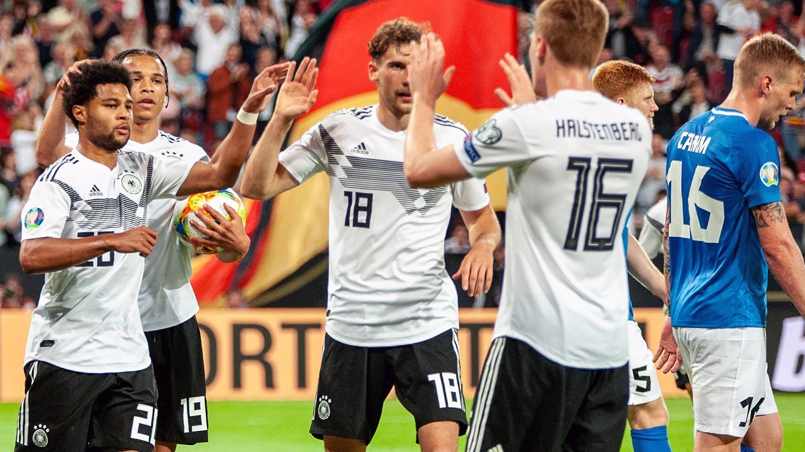 
                <strong>Deutschland gegen Estland 8:0</strong><br>
                Wann: 11. Juni 2019
              
