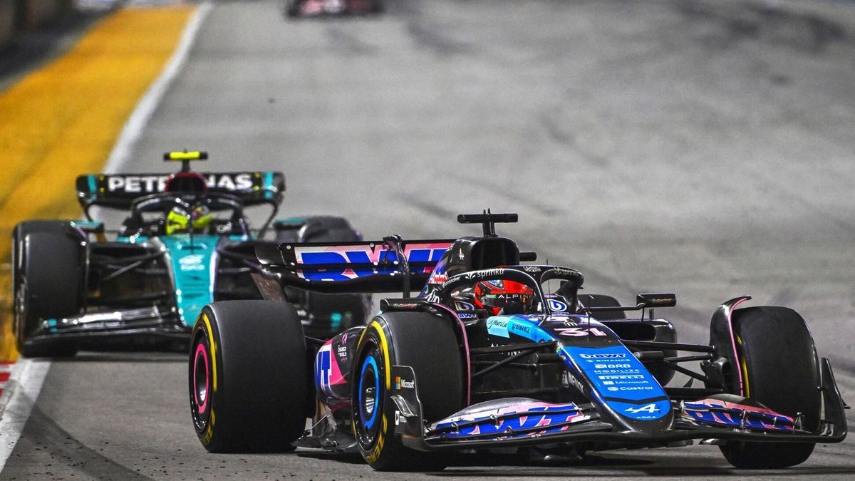 Die Alpine-F1-Boliden werden künftig von Mercedes-Motoren angetrieben werden