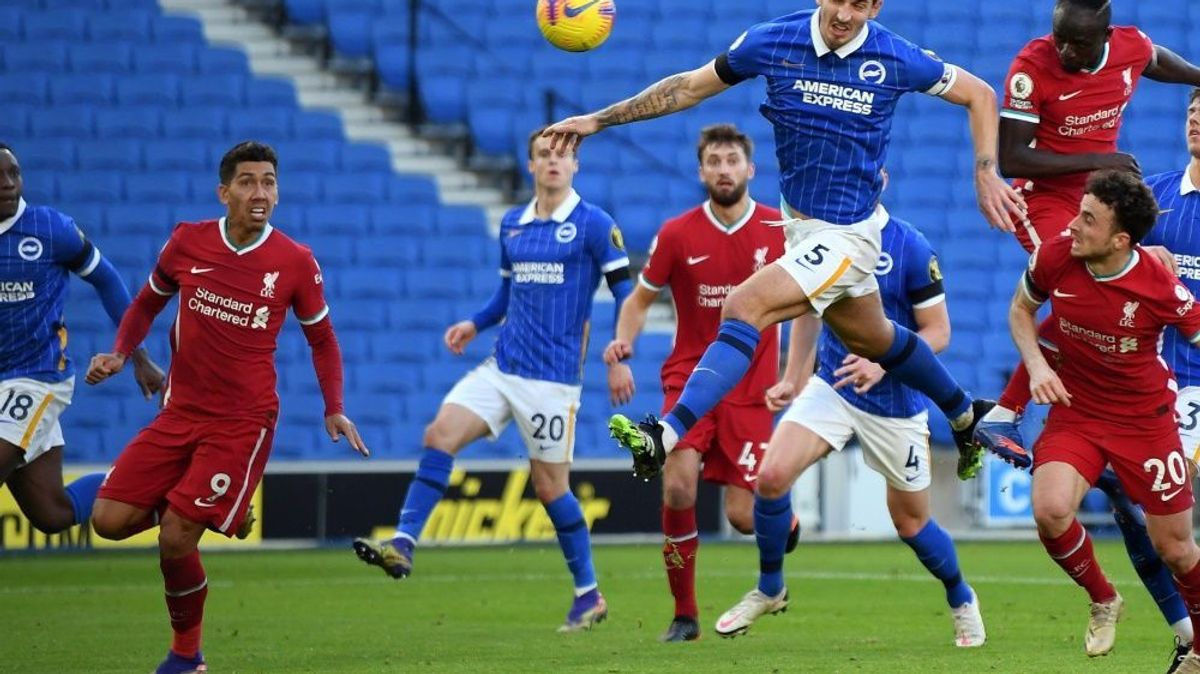 Der FC Liverpool holt nur einen Punkt gegen Brighton