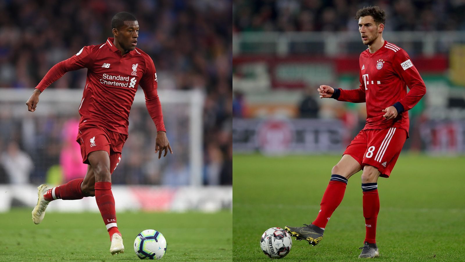 
                <strong>Mittelfeld: Georginio Wijnaldum vs. Leon Goretzka</strong><br>
                Auch wenn Goretzka am Freitagabend mit dem schnellsten Eigentor der Bundesliga-Historie unrühmliche Geschichte schrieb, erlebt der zentrale Mittelfeldspieler ein starkes erstes Jahr bei den Bayern. Mit viel Spielübersicht leitet er zahlreiche Torchancen ein, geht auch selbst gerne in die Tiefe und sucht den Abschluss. In Zahlen: Vier Tore und ein Assist allein in den vergangenen fünf Bundesligaspielen. Goretzka musste das Abschlusstraining zwar ausfallen lassen, soll aber einsatzbereit sein. Bei den "Reds" strahlt Wijnaldum ebenfalls Torgefahr aus, wenn auch nicht mehr ganz so sehr wie früher bei Newcastle United. Als exzellenter Spielgestalter schaltet er sich aber auch immer wieder in die Defensive ein. Ein Pluspunkt. Außerdem verfügt der Niederländer über mehr internationale Erfahrung. Punkt für Liverpool. Zwischenstand: 4:3 Bayern
              