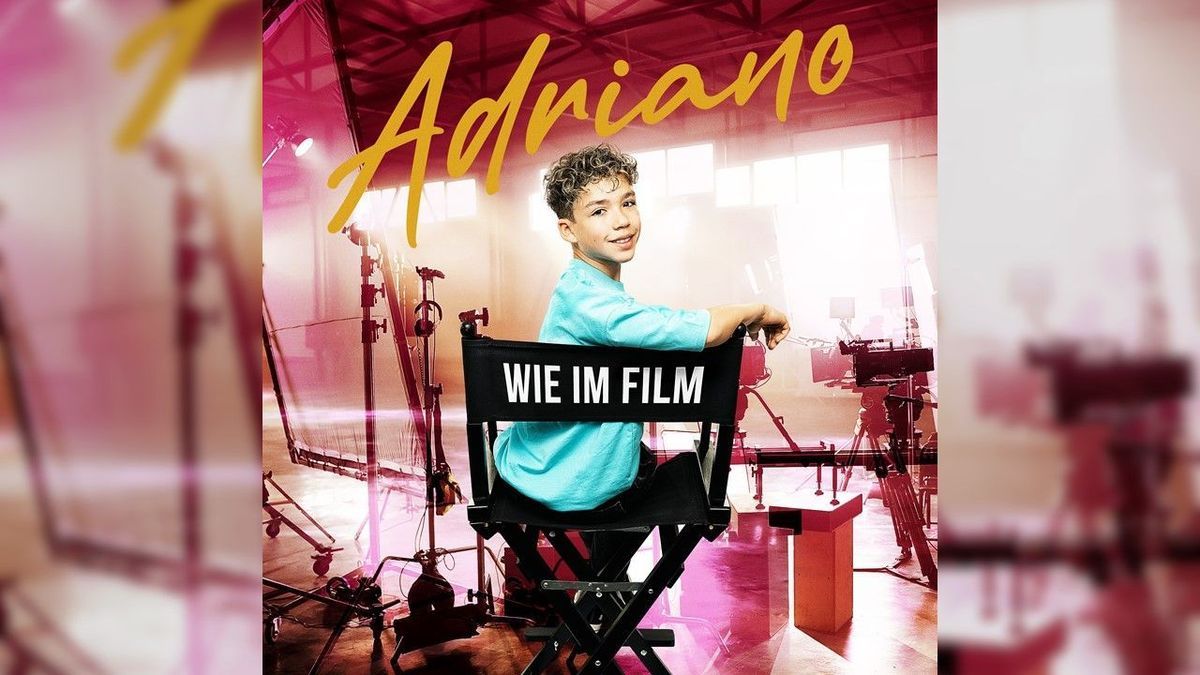 Adriano singt „Wie im Film“ auf seinem Debütalbum