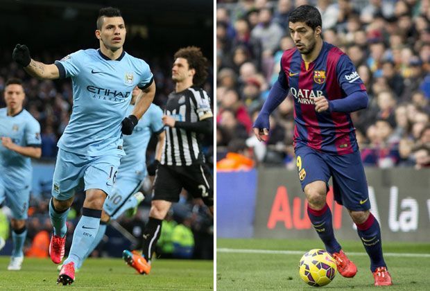 
                <strong>Sergio Agüero vs. Luis Suarez</strong><br>
                Argentinien gegen Uruguay. Lange musste Suarez auf seinen ersten Einsatz warten. Mittlerweile spielt er eine solide Saison, die jedoch gegen die aktuelle von Agüero keine Chance hat. Sieg Manchester. Den Gesamtsieg holen jedoch die Spanier. City 5:9 Barcelona.
              