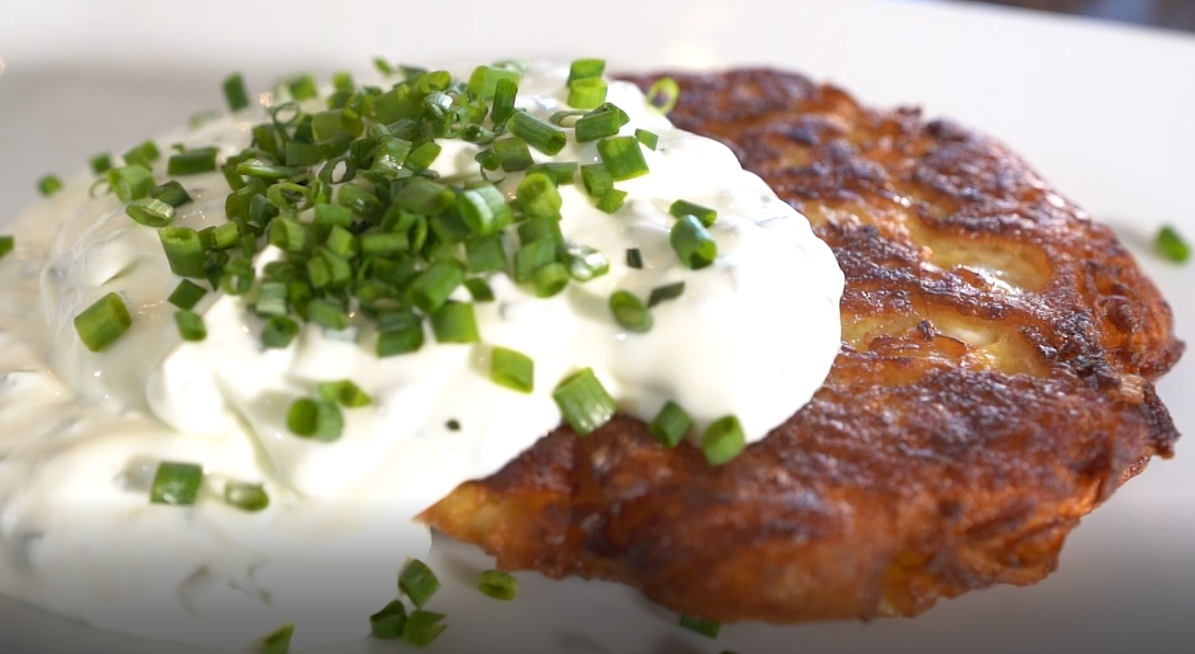 Rezept: Kartoffel-Rösti - Frühstücksfernsehen - Sat1