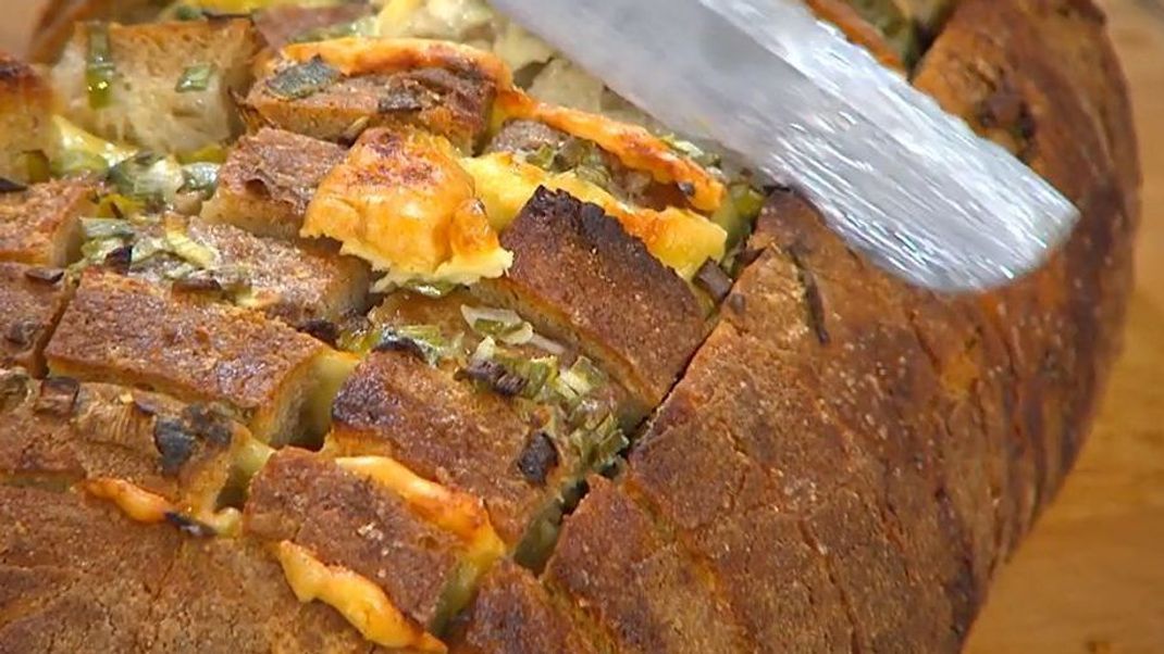 Überraschung fürs Abendessen: Zupfbrot!