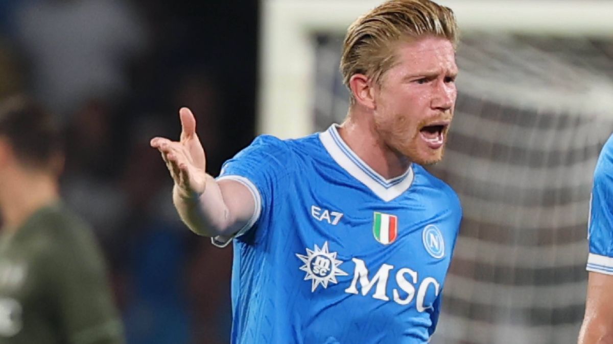NAPOLI, ITALY, September 22: Kevin De Bruyne of SSC Napoli during the Serie A match between SSC Napoli Pisa in Napoli, Italy. Copyright: xFOTOAGENZIAx