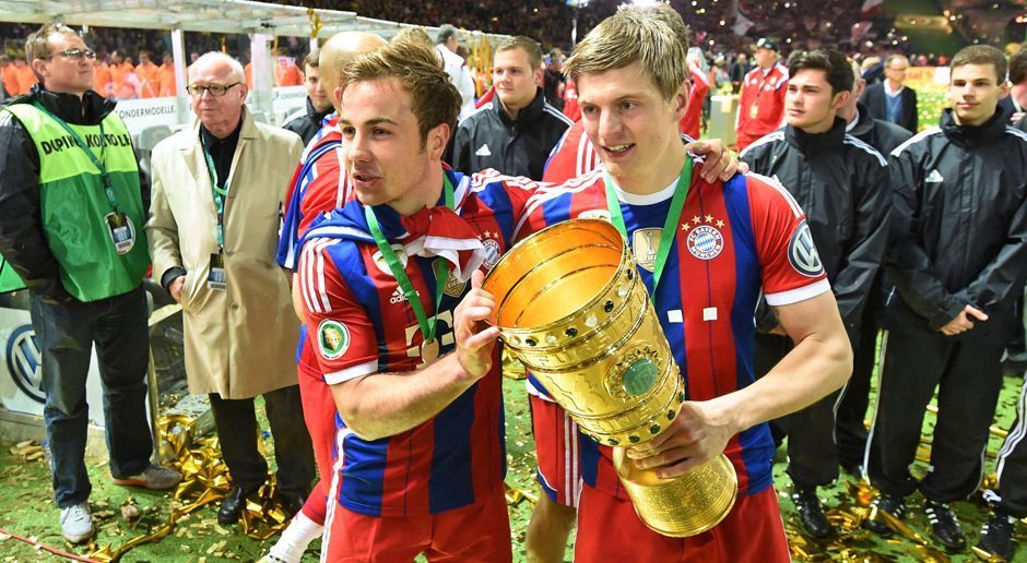
                <strong>Drei DFB-Pokalsiege</strong><br>
                Auch den DFB-Pokal holte Kroos insgesamt dreimal - und zwar immer in Kombination mit der deutschen Meisterschaft. 2008, 2013 und 2014 feierte Kroos mit dem FC Bayern das Double.
              