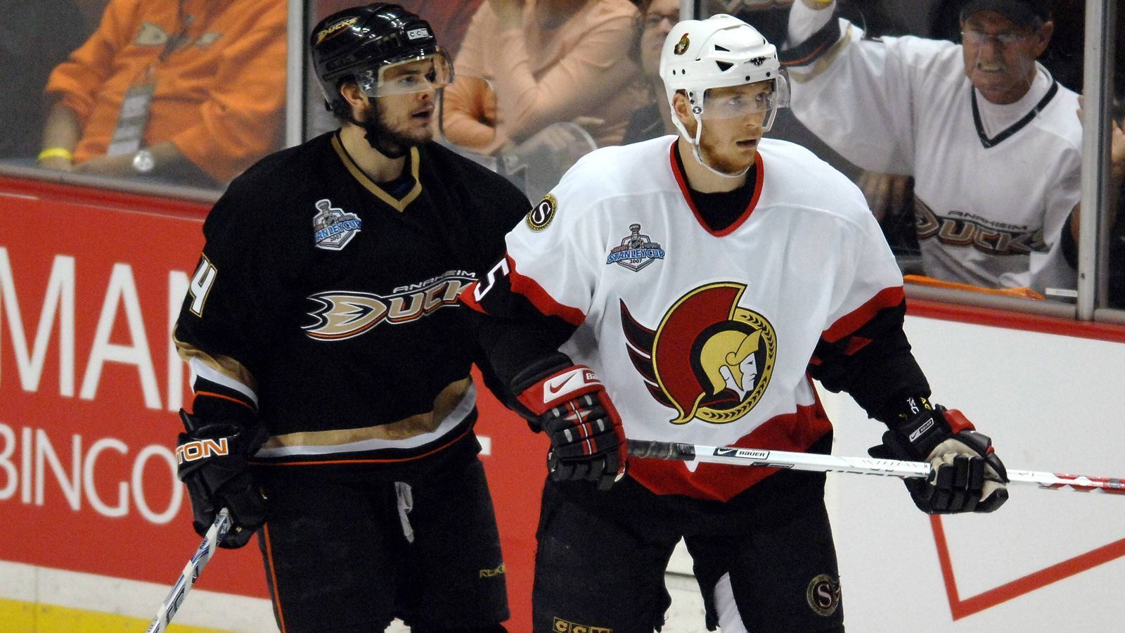 
                <strong>Schuberts Schlappe</strong><br>
                Christoph Schubert schaffte es mit den Ottawa Senators als dritter deutscher Spieler überhaupt in die Stanley Cup-Finals. Den Cup sicherten sich allerdings die Anaheim Ducks, die erstmals ohne den Spitznamen "Mighty" aufliefen.
              