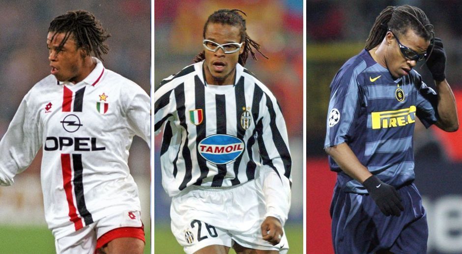 
                <strong>Edgar Davids</strong><br>
                AC Mailand - 1996-98Juventus Turin - 1998-2004Inter Mailand - 2004-05
              