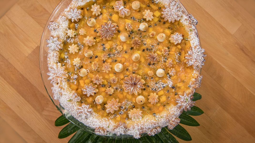 Kokos Baiser Rolle Mit Maracuja Amp Pfirsich - Rezepte Suchen