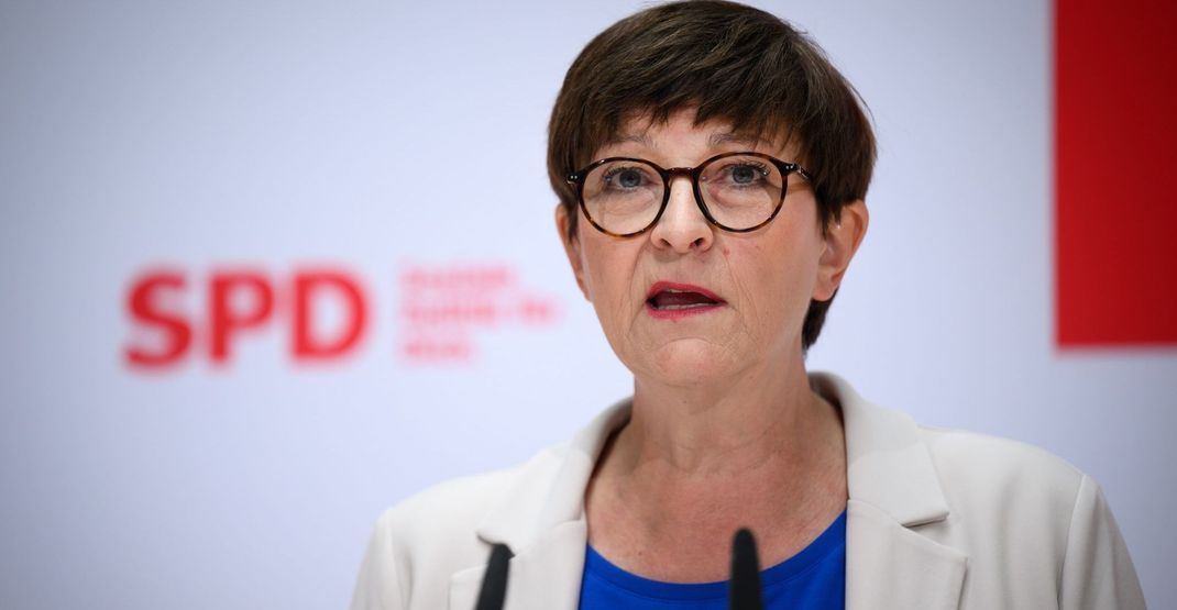 Die SPD-Bundesvorsitzenden Saskia Esken erwartet den Rauswurf der FDP aus Bundestag.