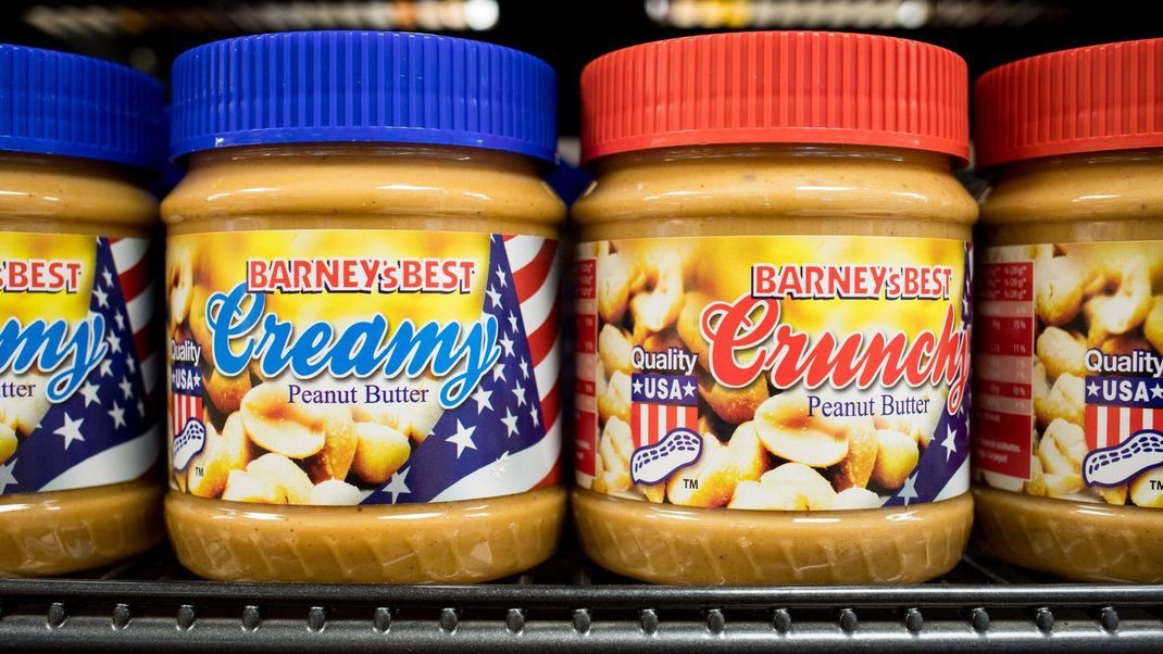 US-Importe wie Erdnussbutter könnten in der EU bald wieder teurer werden.