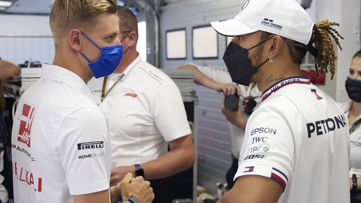 Neue Teamkollegen: Mick Schumacher und Lewis Hamilton