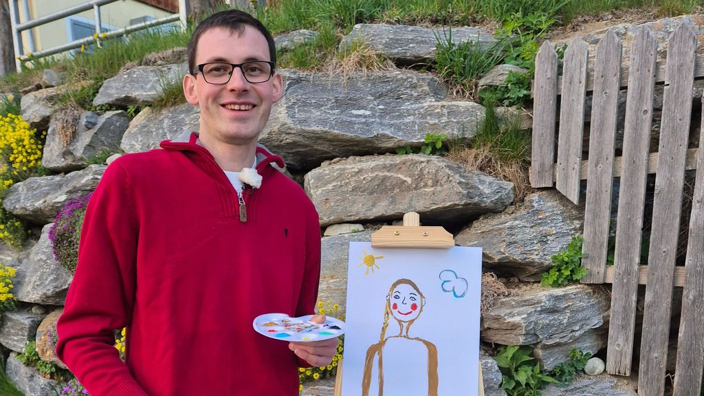 Staffelei statt Tinder: Andreas sucht die große Liebe