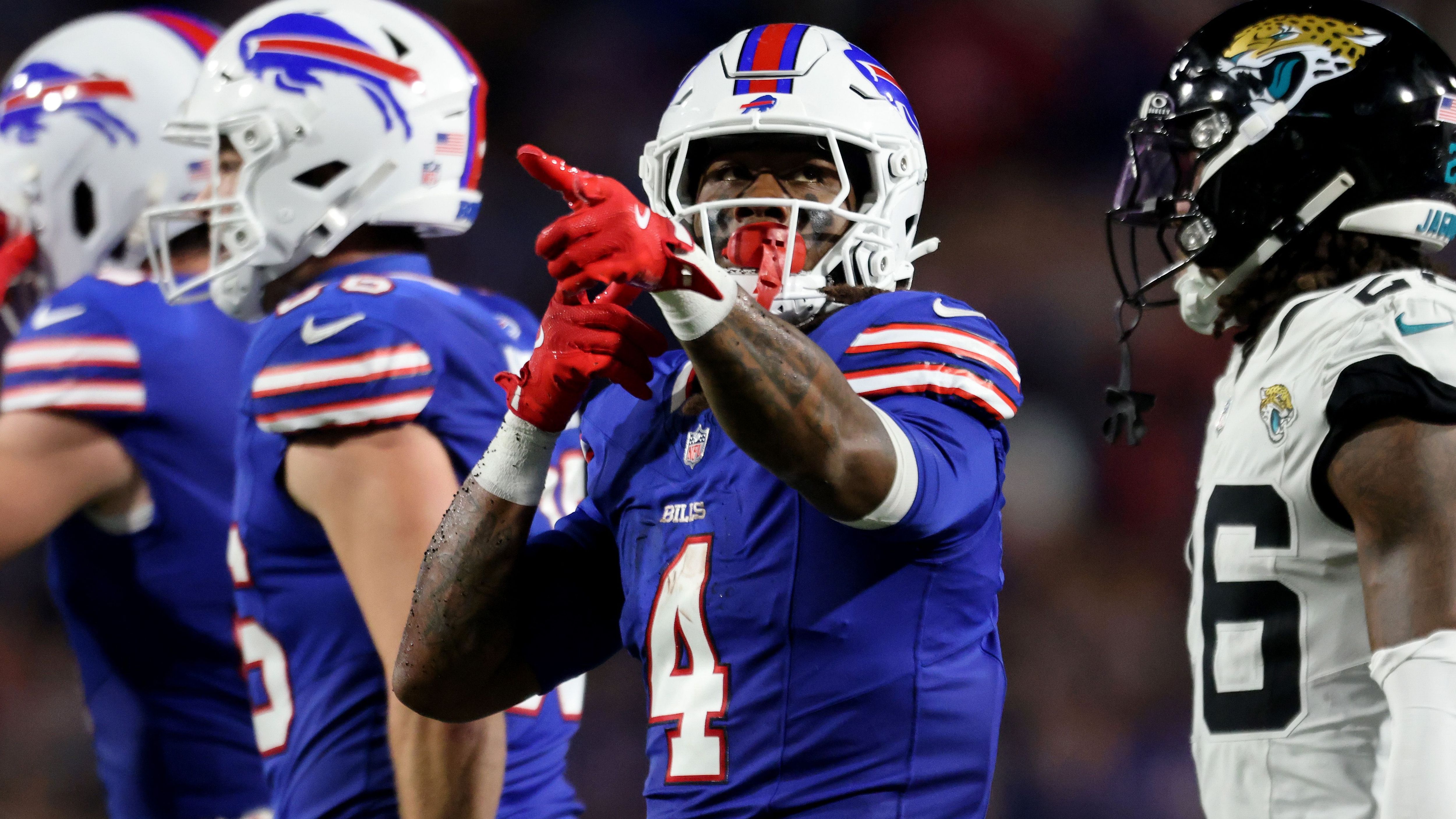 <strong>Buffalo Bills</strong><br> Saison 2024<br> Am 24.09.2024 im Spiel gegen die Jacksonville Jaguars<br> Endergebnis: 47-10