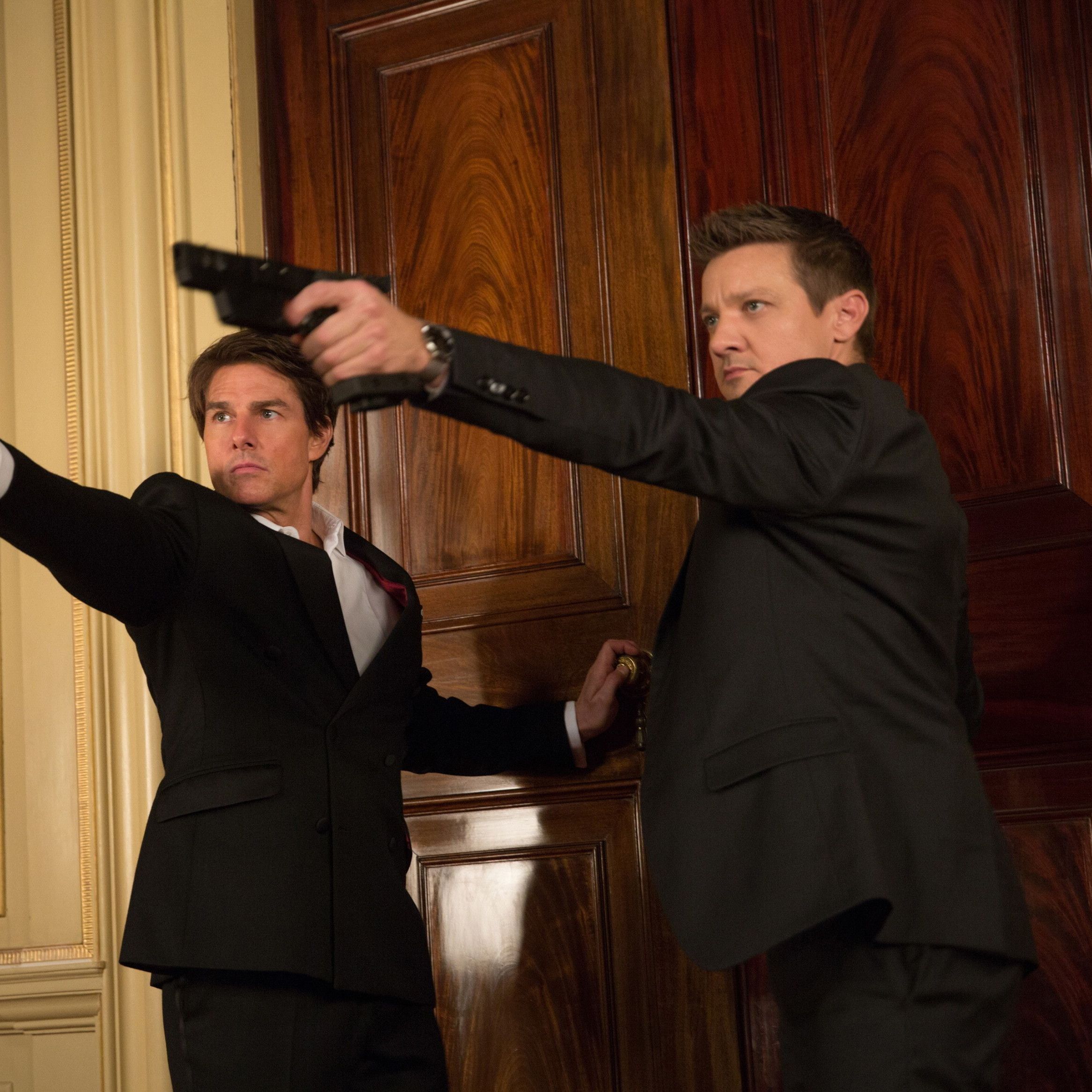 Tom Cruise und Jeremy Renner in "Mission: Impossible Rogue Nation"