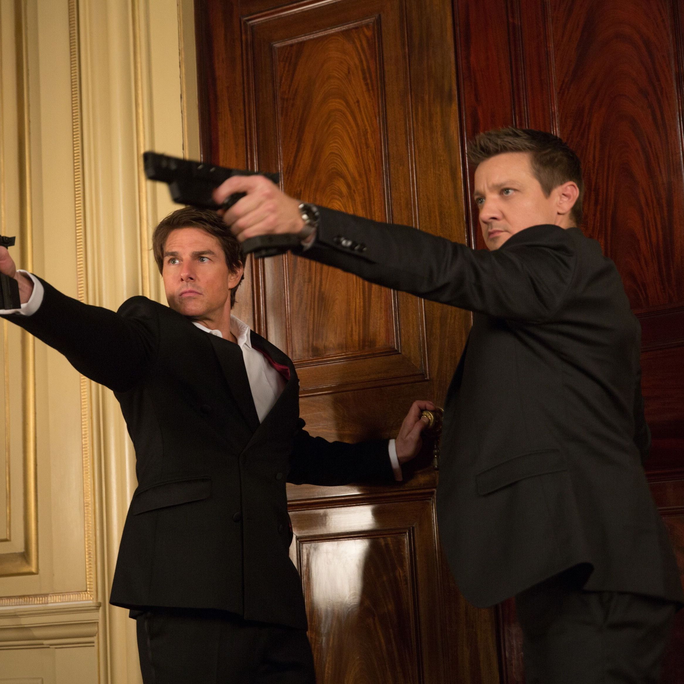 Tom Cruise und Jeremy Renner in "Mission: Impossible Rogue Nation"