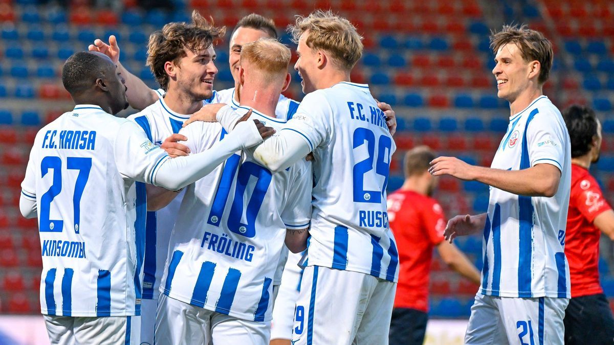 Hansa Rostock jubelt