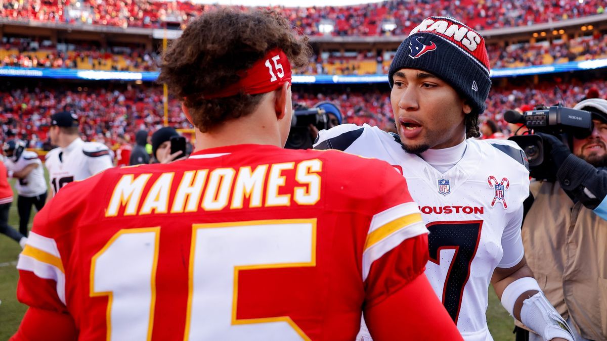 CJ Stroud und Patrick Mahomes