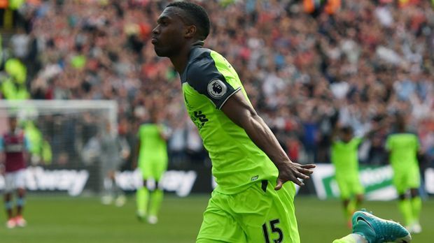 
                <strong>Platz 10 - Daniel Sturridge</strong><br>
                Verein(e): FC Liverpool, FC Chelsea, Manchester City, BoltonPremier-League-Tore: 72Minuten pro Tor: 143,1
              