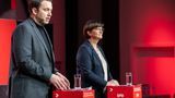 LIVE: Kühnert erklärt Rücktritt - SPD-Chefs sprechen jetzt über den Paukenschlag