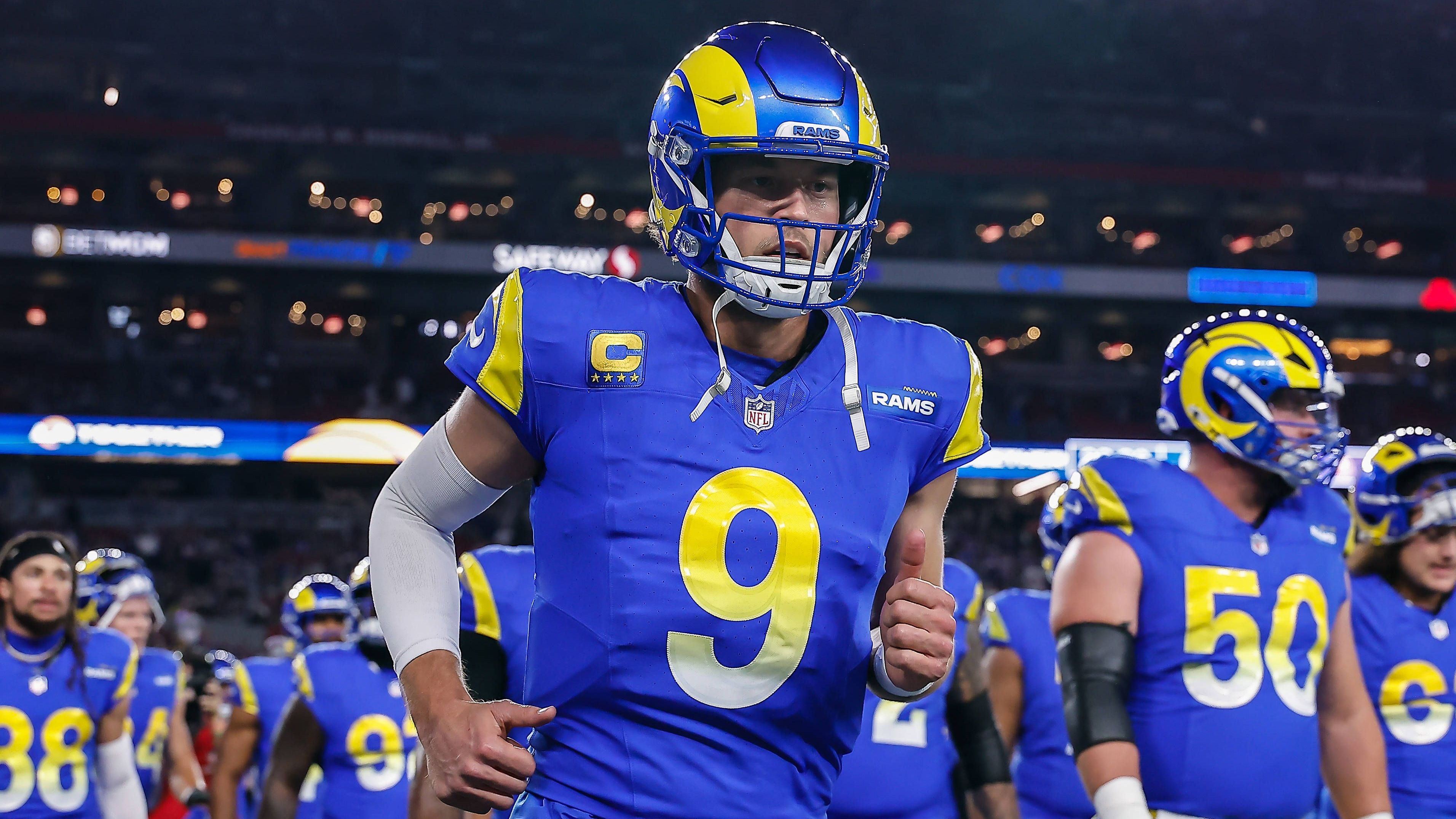 <strong>Los Angeles Rams: Matthew Stafford</strong><br>Position: Quarterback<br>Gehalt 2025: 42 Millionen US-Dollar<br>Vertragsende: 2026