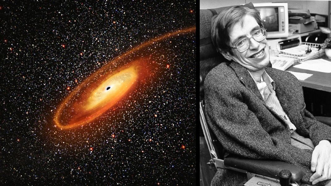 Stephen Hawking: Das Spezialgebiet des 2018 gestorbenen Physikers waren unter anderem Schwarzen Löcher.