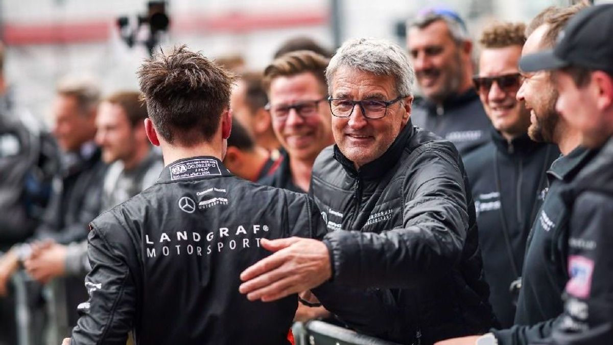 Auch DTM-Legende Bernd Schneider bringt sich beim AMG-Team Landgraf ein