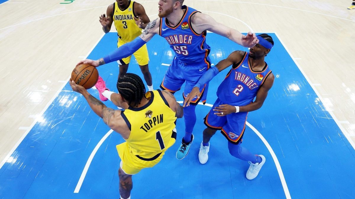 Sieg für Isaiah Hartenstein (Nr. 55) und OKC