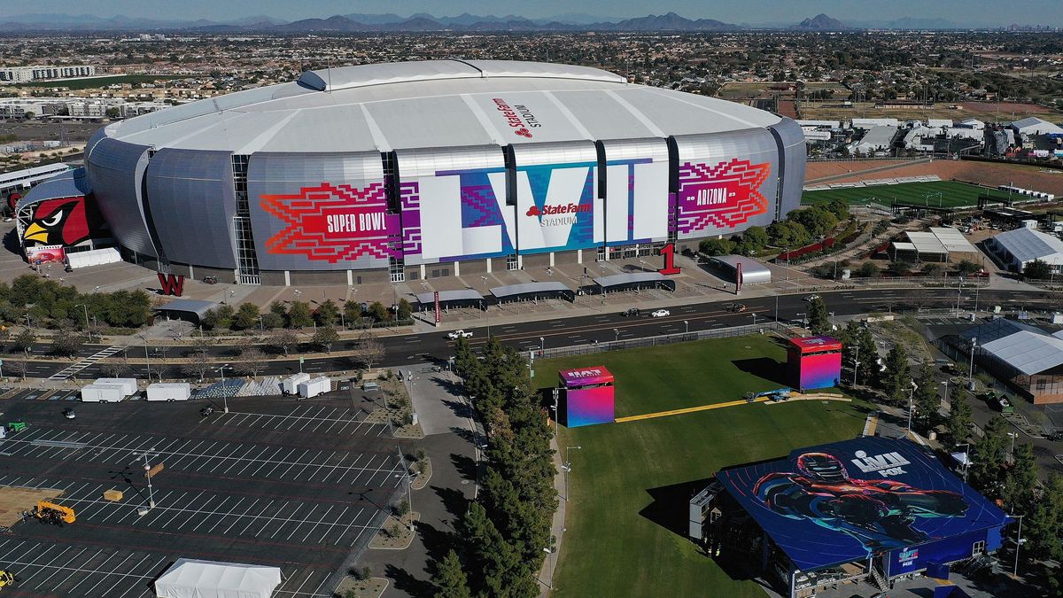 Super Bowl LVII: Die besten Bilder vom State Farm Stadium aus Glendale, Arizona