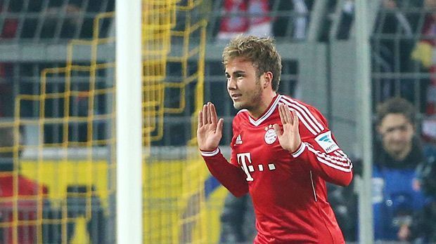 
                <strong>Borussia Dortmund - FC Bayern</strong><br>
                Der Hauptkonkurrent der letzten Jahre war Borussia Dortmund. Im Frühjahr 2013 luchsten die Bayern dem BVB Mario Götze ab, am 23. November erzielte Götze dann das 1:0-Führungstor in Dortmund. Das Spiel endete 3:0. Auch wenn Götze auf einen Jubel verzichtete, ist seitdem der FC Bayern wieder die klare Nummer eins in Deutschland.  
              