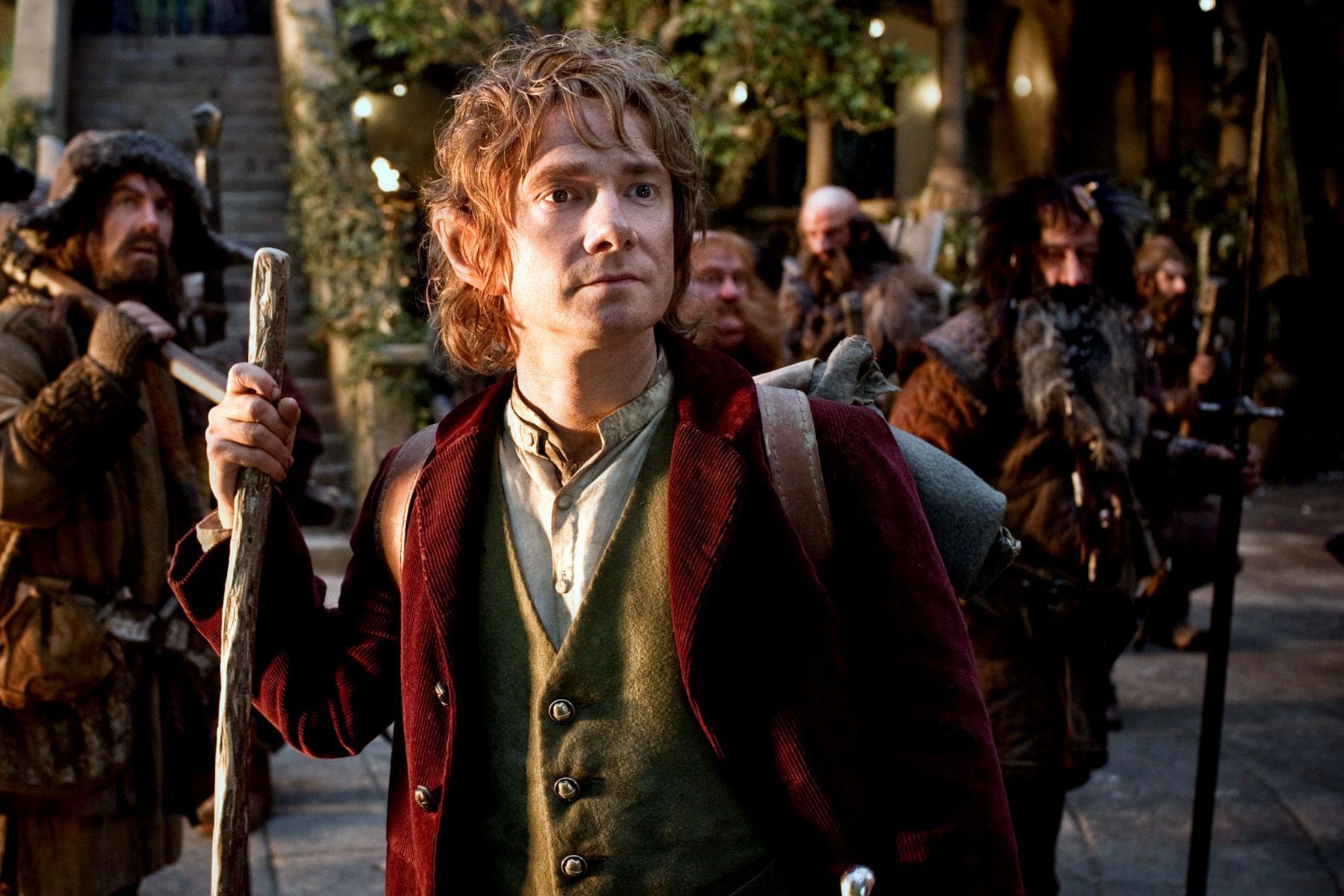 Martin Freeman als Bilbo Baggins im Kinofilm "Der Hobbit".