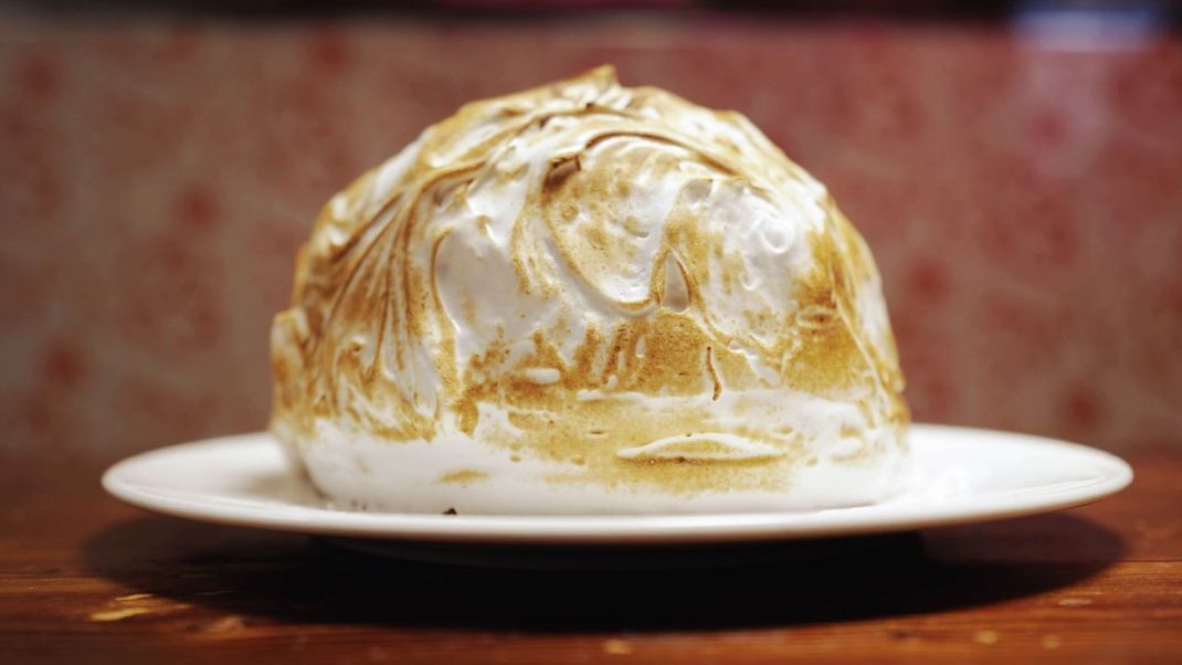 Unser Rezept für das Baked Alaska: ein echter Hingucker.