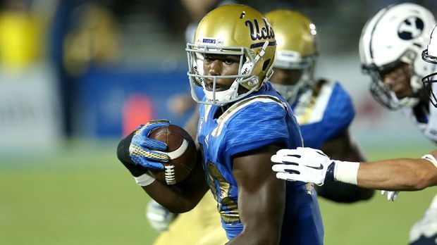 
                <strong>7. Myles Jack</strong><br>
                7. Myles Jack (UCLA) - Linebacker Myles Jack ist ein Spezialist für Tackles-for-a-loss. Aufgrund einer Knieverletzung kommt er in dieser Saison lediglich auf drei Spiele. Dennoch kündigte er bereits an, am Draft 2016 teilzunehmen. Übrigens kann der Athlet auch in der Offense als Running Back agieren. Vielseitigkeit ist sicher kein schlechtes Argument.
              