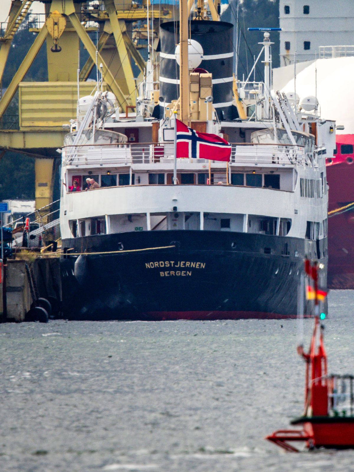 Das norwegische Kreuzfahrtschiff "Nordstjernen" 