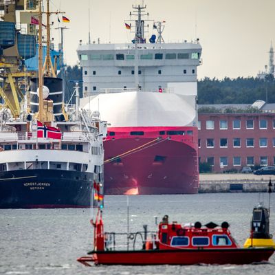 Das norwegische Kreuzfahrtschiff "Nordstjernen" 