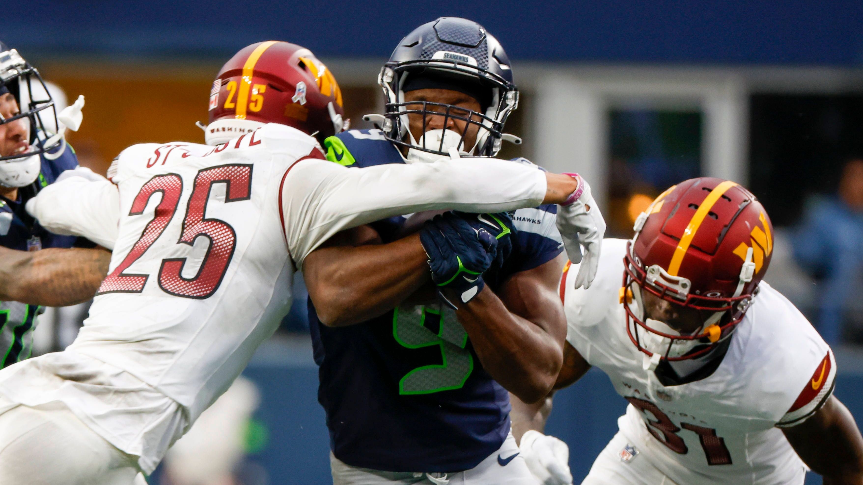 <strong>Seattle Seahawks</strong><br>Angstgegner: Washington Commanders<br>Bilanz: 7-13<br>Winning Percentage: 0,350