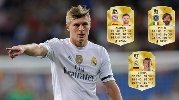 
                <strong>Die besten Passspieler</strong><br>
                Toni Kroos, Xabi Alonso und Co. - diese Mittelfeld-Strategen sind nicht nur für ihre Teams wichtige Spielmacher, sie haben auch eindrucksvolle Pass-Werte im neuen FIFA 16. EA Sports stellt die Top 10 der besten Passspieler vor.
              