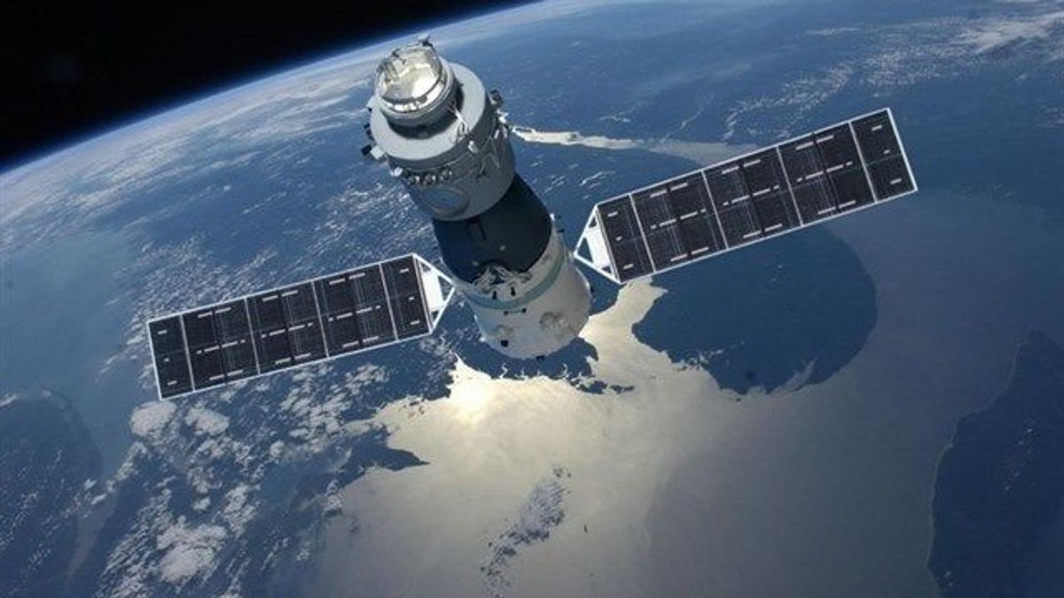 Neue detaillierte US-Satellitenaufnahmen sollen die Weltall-Offensive Chinas belegen.