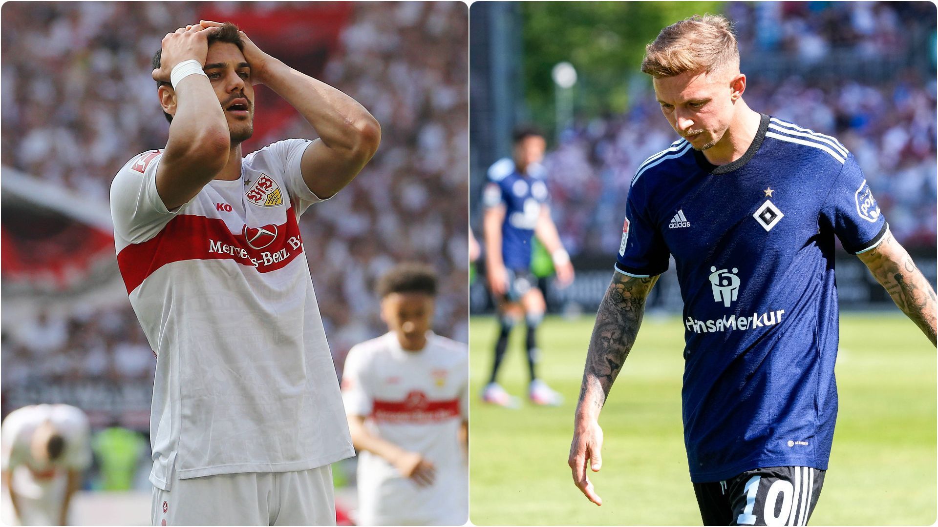 
                <strong>Relegation zwischen Stuttgart und dem HSV: Die kuriosesten Statistiken</strong><br>
                VfB Stuttgart gegen den Hamburger SV - was früher nach Europapokal klang, ist in diesem Jahr das Duell um den letzten freien Platz in der Bundesliga. In der Relegation (live in SAT.1 und bei ran.de) geht es für die Schwaben um die sportliche Existenz, der HSV hingegen will nach fünf Jahren Zweitklassigkeit zurück ins Oberhaus. Beide haben schon ihre Erfahrungen mit der Relegation gemacht - mit ganz unterschiedlichen Ergebnissen. ran hat die kuriosesten Statistiken zum Relegationsduell herausgesucht.
              