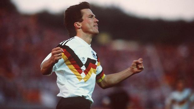 
                <strong>Lothar Matthäus</strong><br>
                Platz 16: Lothar Matthäus. 23 Tore, 150 Spiele, Tore/Spiele: 0,153
              