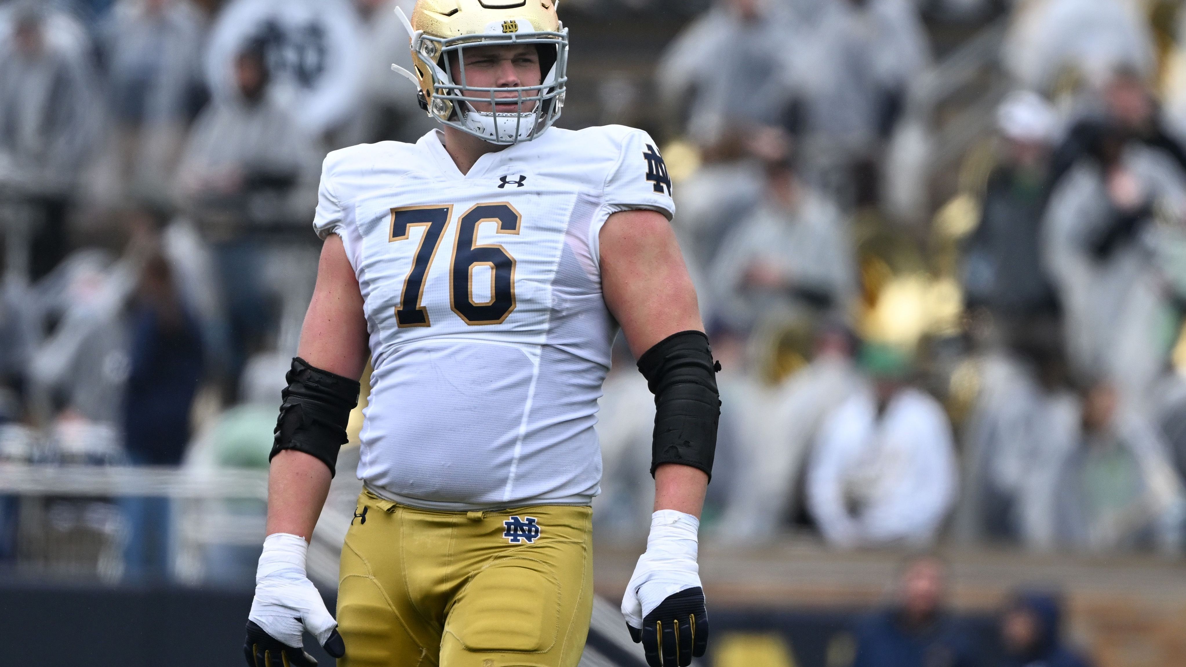 <strong>7. Joe Alt&nbsp; (OL, Notre Dame)</strong>&nbsp; &nbsp; &nbsp; &nbsp; &nbsp; &nbsp; &nbsp; &nbsp; &nbsp; &nbsp; &nbsp; &nbsp; &nbsp; &nbsp; &nbsp; &nbsp; &nbsp; &nbsp; &nbsp; &nbsp; &nbsp; &nbsp; &nbsp; &nbsp; &nbsp; &nbsp; &nbsp; &nbsp; &nbsp; &nbsp; &nbsp; &nbsp; &nbsp; &nbsp; &nbsp; &nbsp; &nbsp; &nbsp; &nbsp; &nbsp; &nbsp; &nbsp; Nachdem er im letzten Jahr ins first-team All-American gewählt wurde, gilt Alt auch in diesem Jahr als Top-Kandidat beim Traditions-College aus Indiana.