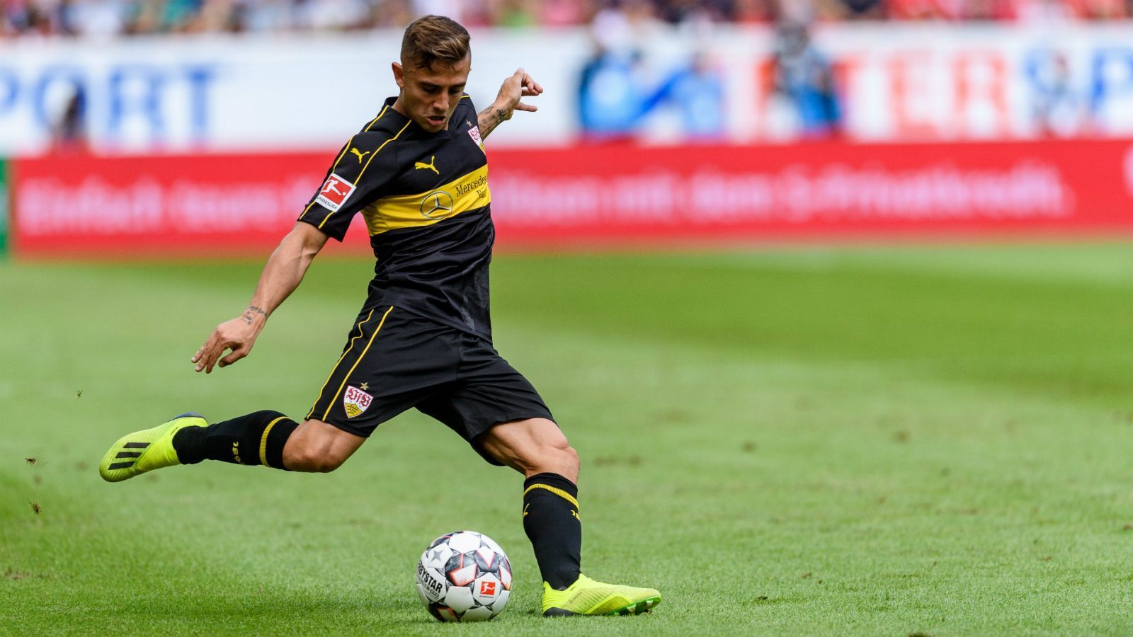 
                <strong>Platz 10: Pablo Maffeo (VfB Stuttgart)</strong><br>
                34,83 km/h
              